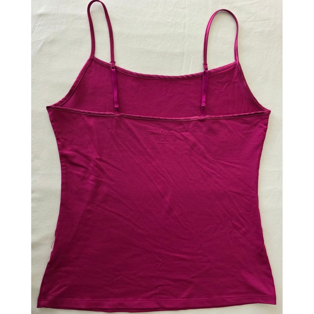 Ellen Tracy Cami Women M Festival Pink Adjustable Strap Slimming Top Barbie - Picture 2 of 8